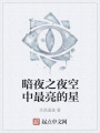 暗夜之夜空中最亮的星