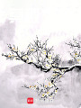 百花落
