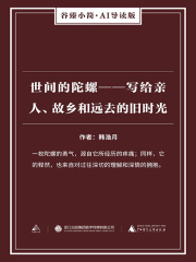 世间的陀螺：写给亲人、故乡和远去的旧时光