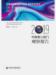 中国第三部门观察报告（2019）
