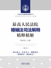 最高人民法院婚姻法司法解释精释精解（增订本）