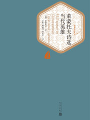 莱蒙托夫诗选 当代英雄（名著名译丛书）