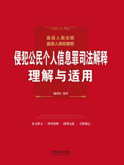 最高人民法院、最高人民检察院侵犯公民个人信息罪司法解释理解与适用