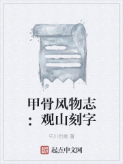 甲骨风物志：观山刻字在线阅读