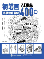 钢笔画入门技法临摹综合素材400例