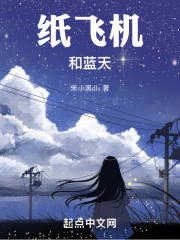 纸飞机和蓝天