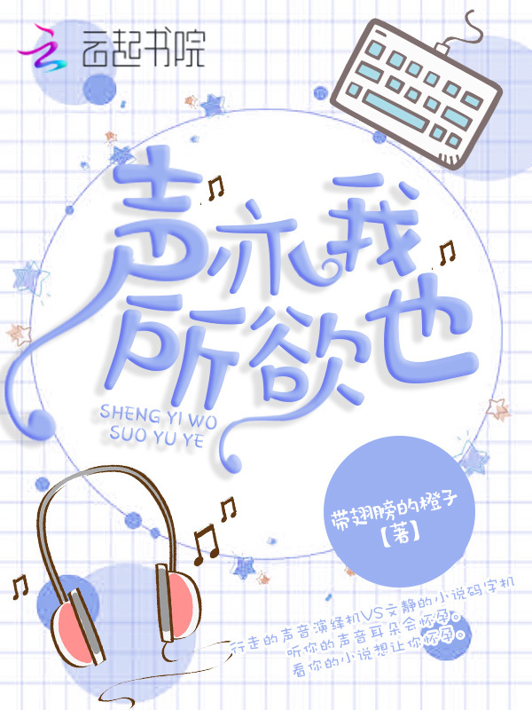 声亦我所欲也小说封面