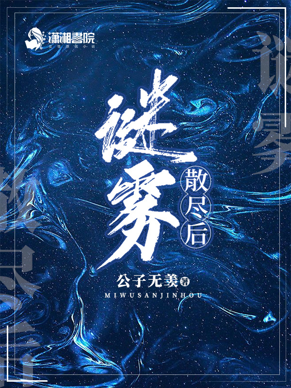 谜雾散尽后小说封面