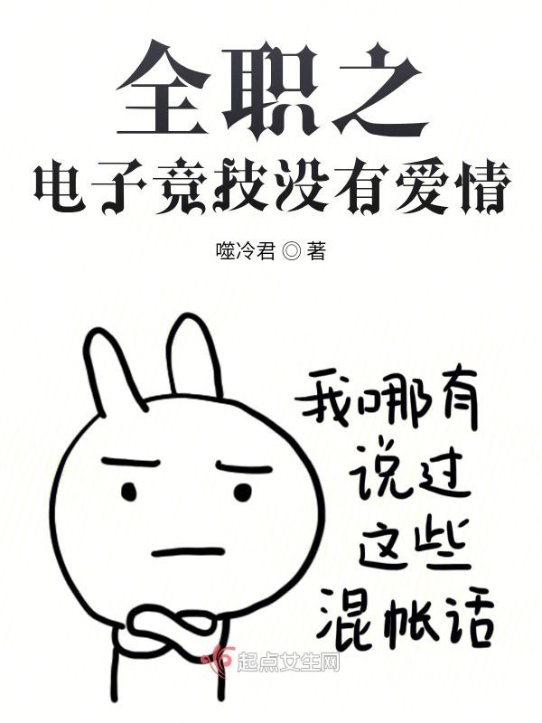 全职之电子竞技没有爱情小说封面