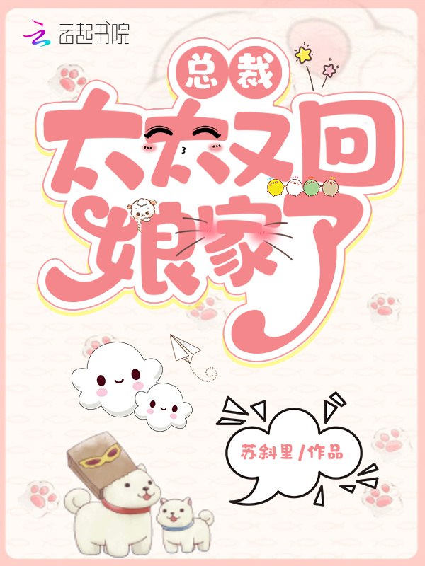 总裁，太太又回娘家了小说封面