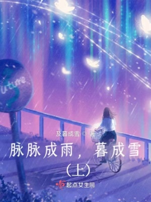 《脉脉成雨，暮成雪》封面