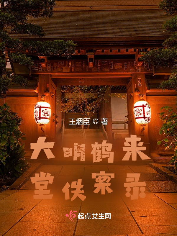 大明鹤来堂佚案录小说封面