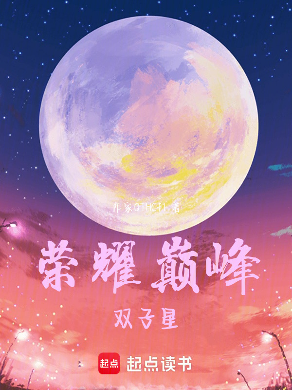 荣耀巅峰双子星小说封面