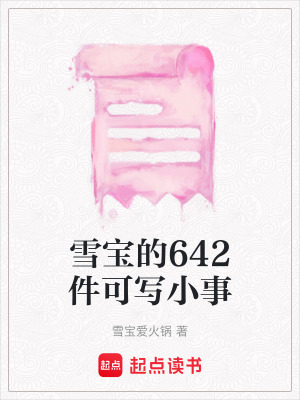 《雪宝的642件可写小事》封面