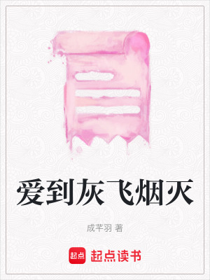 《爱到灰飞烟灭》封面