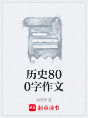 《历史800字作文》封面