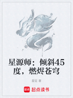《星源师：倾斜45度，燃烬苍穹》封面