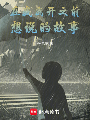 《在我离开之前想说的故事》封面