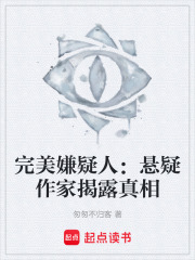 《完美嫌疑人：悬疑作家揭露真相》封面