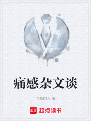 《痛感杂文谈》封面