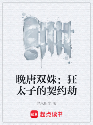 《晚唐双姝：狂太子的契约劫》封面