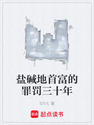 《盐碱地首富的罪罚三十年》封面